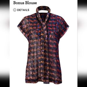 CAbi Bonus Blouse - Size Large